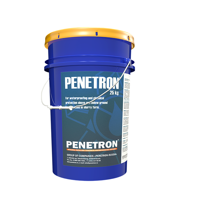 Пенетрон - гидроизоляция бетона проникающего действия 25 кг (мешок)