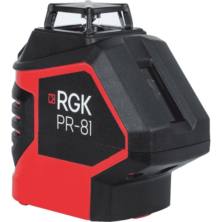 Комплект: лазерный уровень RGK PR-81 + штанга-упор RGK CG-2 3
