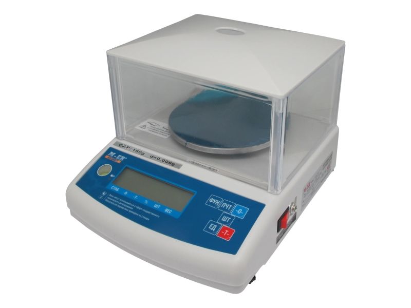 Весы лабораторные M-ER 122ACFJR- 150.005 LCD (150г/0,005г)