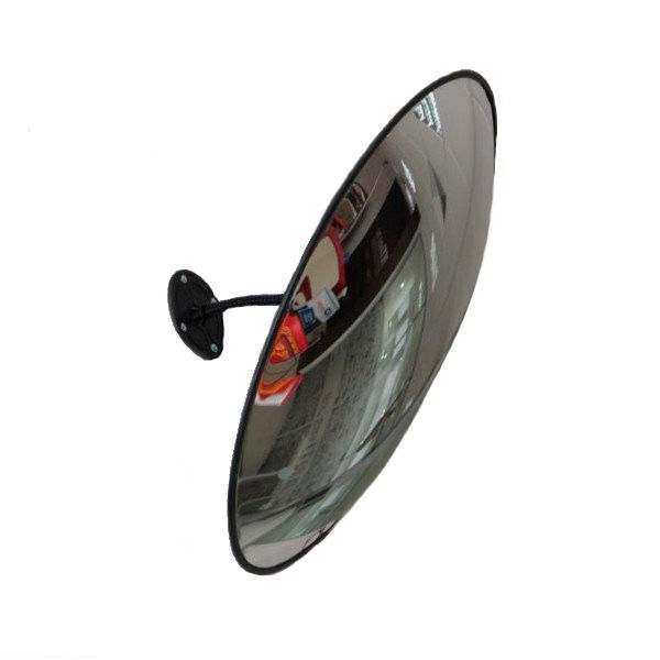 Обзорное зеркало круглое для помещений с гибким кронштейном 300 мм