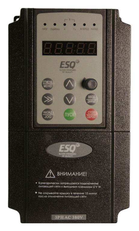 Частотный преобразователь ESQ-600-4T0055G/0075P (5.5/7.5 кВт 380 В)