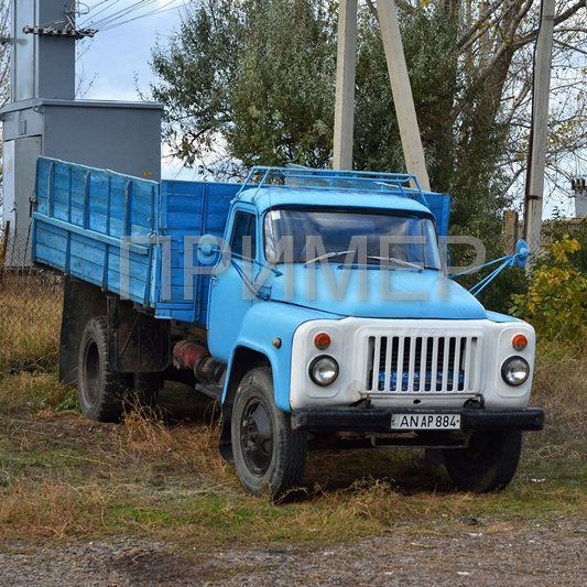 Тент полог на труженик из СССР ГАЗ 53