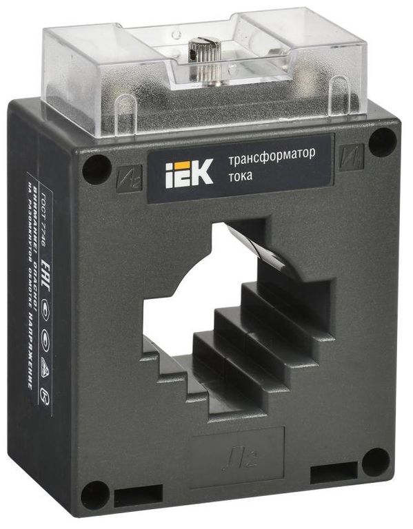 Трансформатор тока ТТИ-40 300/5 А класс точности 0.5 5В.А IEK ITT30-2-05-0300