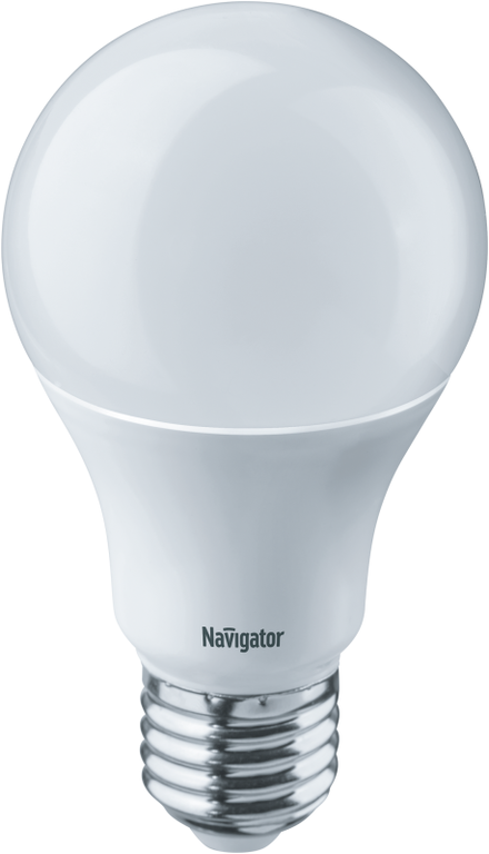 Лампа светодиодная 94 387 NLL-A60-10-230-2.7K-E27 10Вт грушевидная 2700К теплый белый E27 750лм 170-260В Navigator 94387