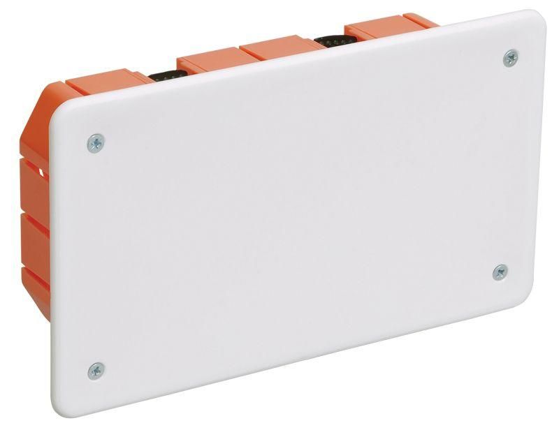 Коробка распаячная СП 172х96х45 КМ41026 для полых стен (с саморезами пластиковые лапки с крышкой) IEK