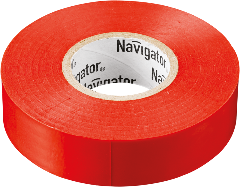 Изолента ПВХ 15 мм (рул.20м) красн. NIT-B15-20/R Navigator 71104 NAVIGATOR