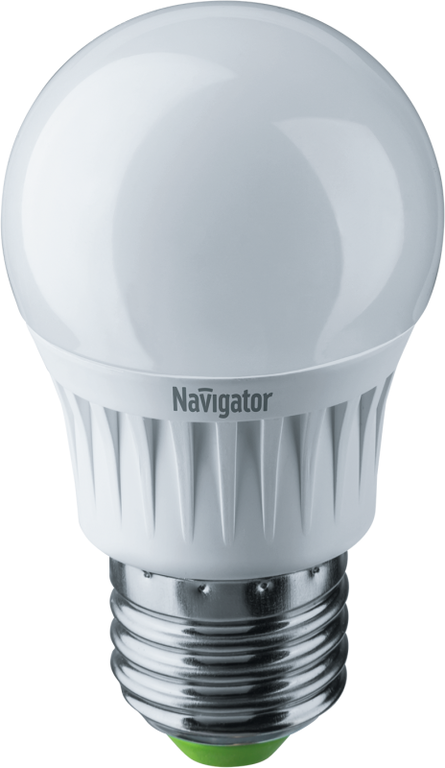 Лампа светодиодная 94 467 NLL-G45-7-230-2.7K-E27 7 Вт шар 2700К теплый цвет белый E27 500 лм 176-264В Navigator 94467 NA