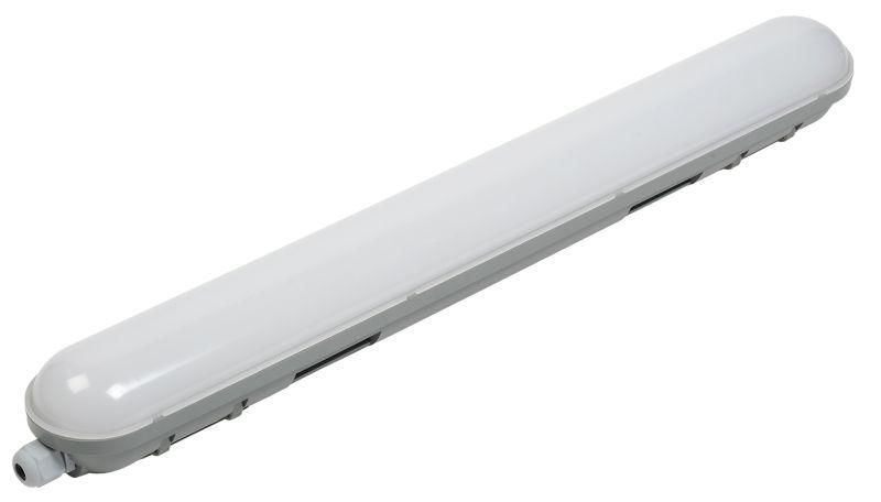 Светильник ДСП 1304 18 Вт 4000К IP65 600 мм цвет серый пластик IEK LDSP0-1304-18-4500-K01