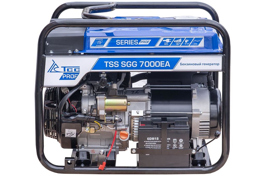Бензогенератор TSS SGG 7000E3A 3