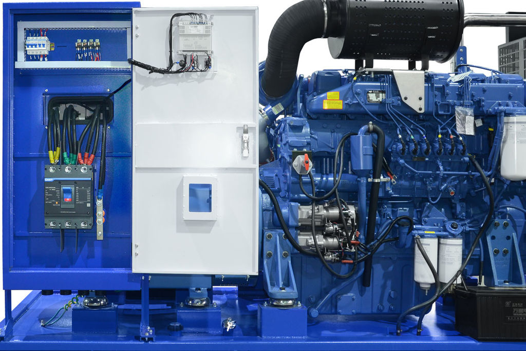 Дизельный генератор в кожухе (погодозащитном) с АВР 500 кВт ТСС АД-500С-Т400-2РПМ26 5