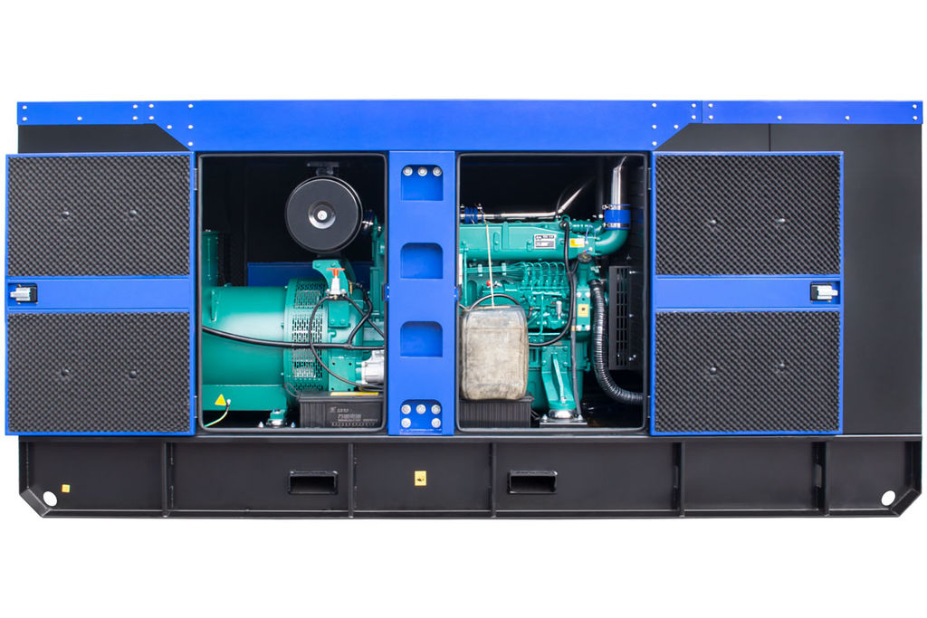 Дизельный генератор в кожухе с АВР 250 кВт ТСС АД-250С-Т400-2РКМ5 7