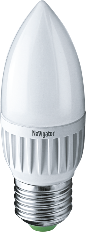 Лампа светодиодная 94 483 NLL-P-C37-5-230-4K-E27-FR 5 Вт свеча 4000К бел. E27 370 лм 220-240В Navigator 94483