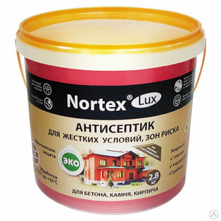 Пропитка антисептическая для дерева Nortex-Lux 20 кг 