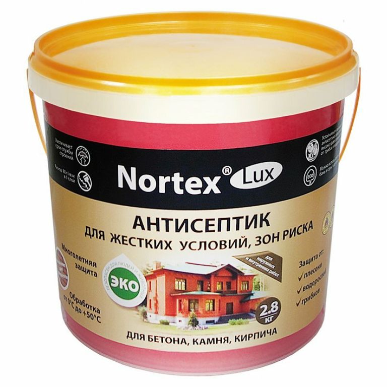 Пропитка антисептическая для дерева Nortex-Lux 5 кг