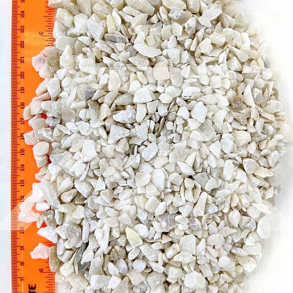 Мраморная крошка бело-серая 5-10 мм (П) 3
