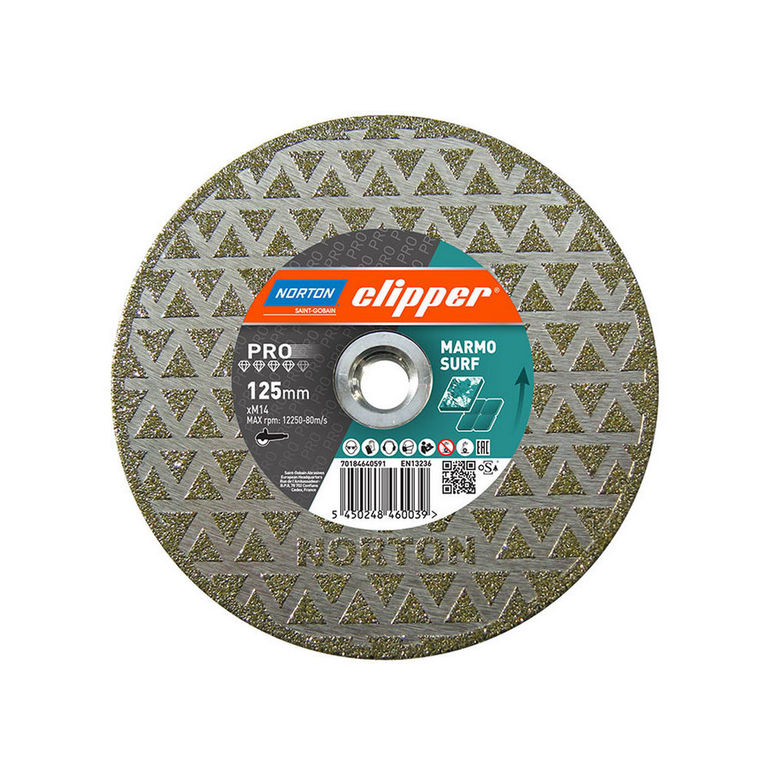Алмазные диски Norton Clipper Pro marmo surf 230x70/22.23+Фланец