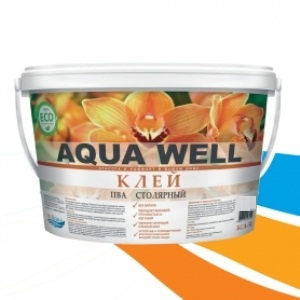 Клей ПВА столярный Aqua Well морозостойкий 10 кг