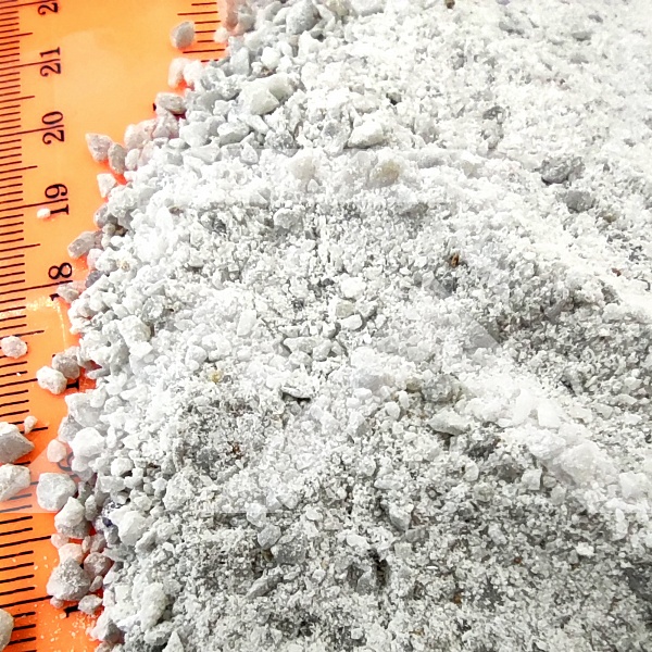 Отсев мраморный серый фракция 0-2,5 мм (песок)