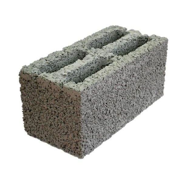 Блоки строительные керамзитобетонные 390х190х188 мм