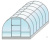 Теплица с поликарбонатом 3*2,1*4 м (0,65 м шаг дуги / 1,5 листа ПК 4 мм) АГРО #4