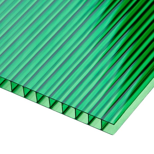 Сотовый поликарбонат SOTALIGHT Зеленый 4 мм (2,1*12 м)