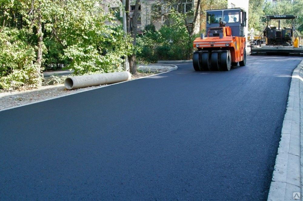 Асфальтирование площадок, цена в Екатеринбурге от компании ТИГР ГРУПП