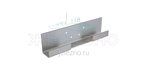 Кляммер НК стартовый (17 и 22 мм) AISI430 t=1,5 мм