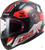 Шлем LS2 FF353 Rapid Stratus Gloss Black Red Silver #1