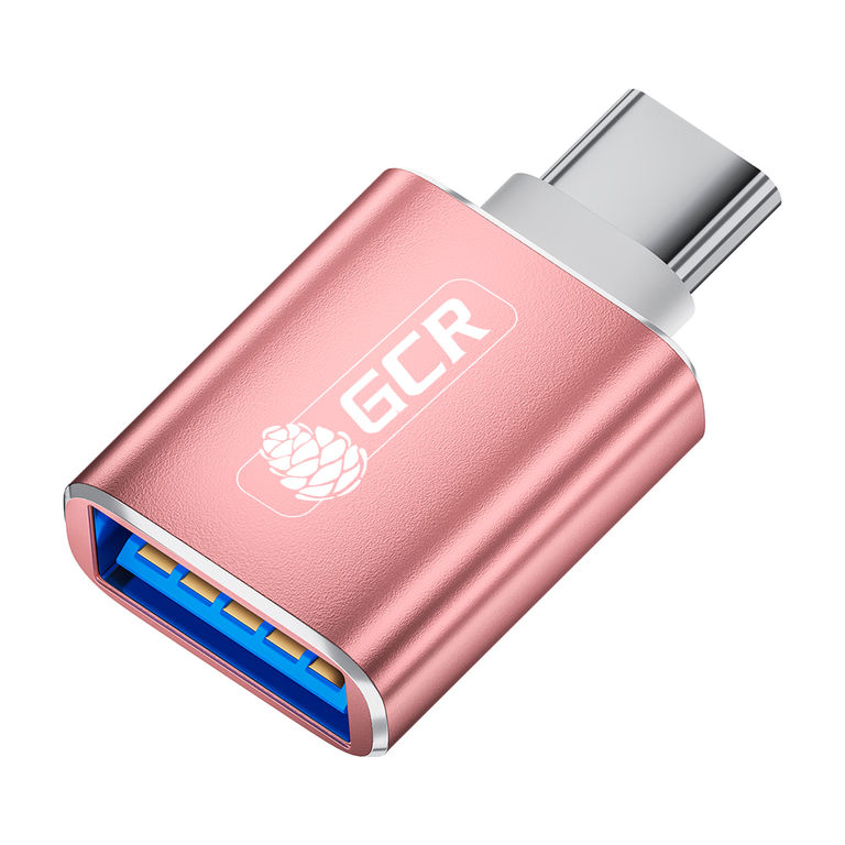 Адаптер переходник GCR Type C на USB 3.0 для Redmi Samsung с технологией OT