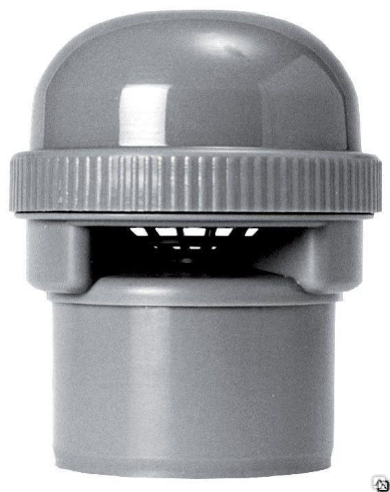 Клапан для стояка канализационный 50 - 500 ПВХ ПЭ ПНД полиэтиленовый чугун