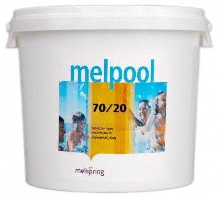 Дезинфектант для бассейна на основе гипохлорита кальция Melpool N.X 70/20, 5 кг