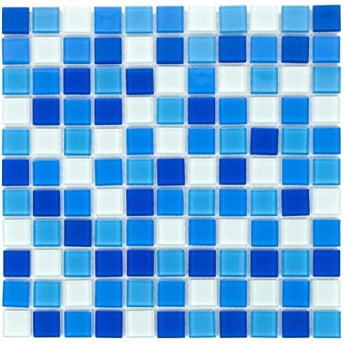 Мозаика стеклянная Aquaviva Cristall Bagama светлая DCM304