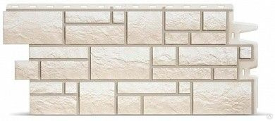 Цокольный сайдинг Docke-r (Деке) Burg Камень белый (Юрский мрамор ...