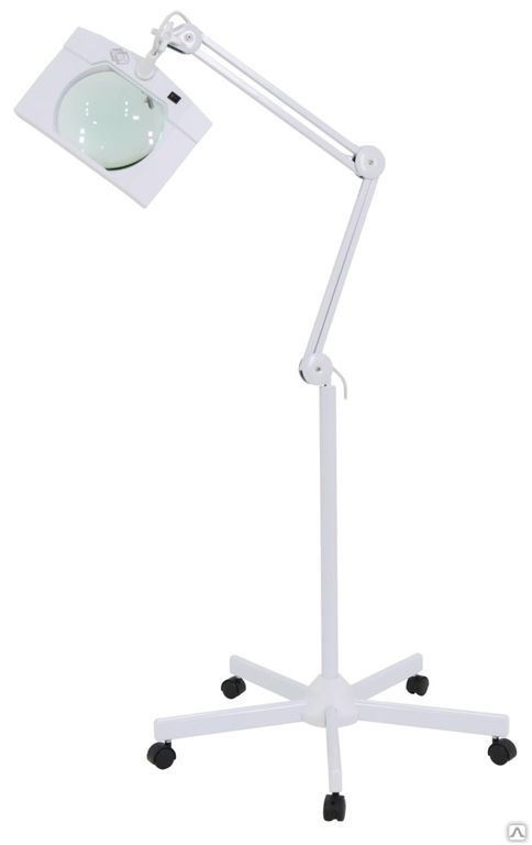 Лампа бестеневая с РУ (лампа-лупа) Med-Mos 9002LED (9008LED-D-189)