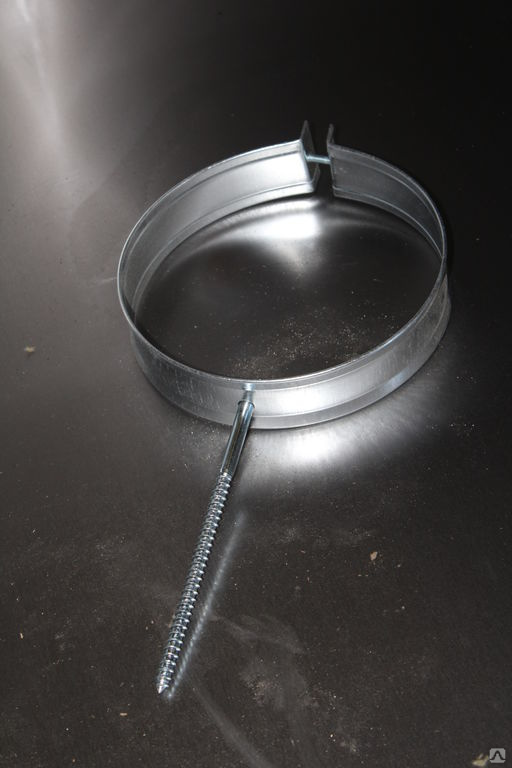 Хомут оцинкованный со штырем 80мм, цена в Ростове-на-Дону от компании ...