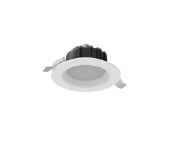 Светильник DL-01 круг 11Вт 3000K 120х65мм IP54 серый RAL7045