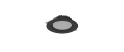 Светильник DL-01 круг 16Вт Tunable White (2700-5700K) 190х70мм IP54/20 черн
