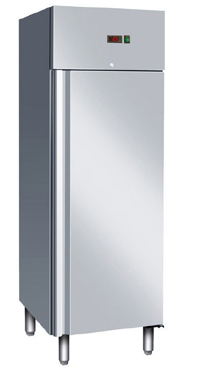 Шкаф холодильный формата GN2/1 объемом 650 л из нержавеющей стали Koreco GN650TN