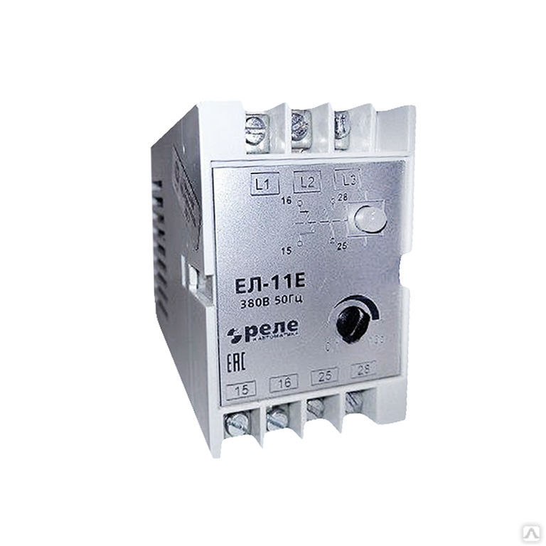 Реле контроля фаз ЕЛ-10-2У3 100В 82г б/у