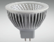 Лампа светодиодная диммируемая LB MR16, 6 Вт, 3000К, цоколь GU5.3, белая