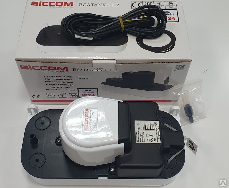 Дренажный насос помпа Siccom ECOTANK 1.2 для кондиционера (300 л/ч)