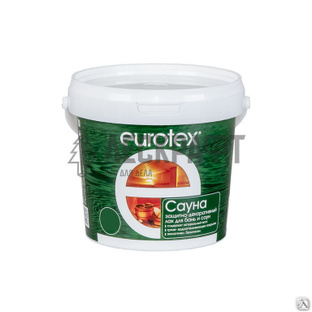 Лак для бань и саун EUROTEX - Сауна бесцветный 2,5 кг 