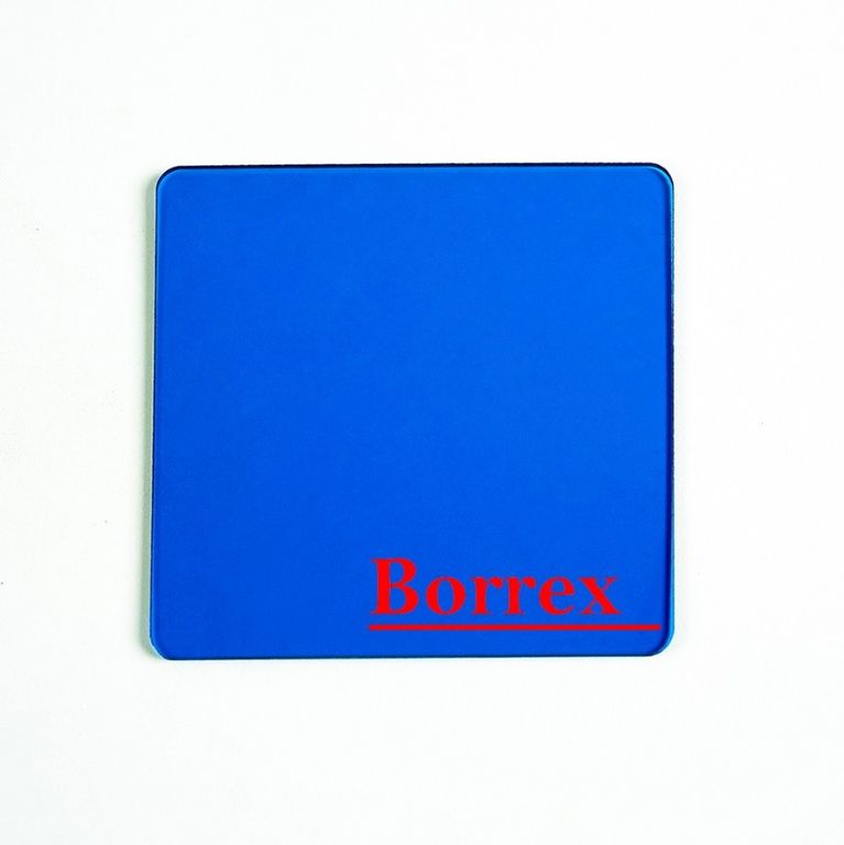 Монолитный поликарбонат 4 мм синий Borrex 2,05х3,05 м 30 кг