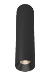 Светильник VILLY SHORT укороченный потолочный накладной 15Вт 3000K Черный