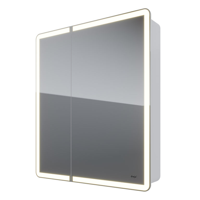 Зеркальный шкаф Dreja Point 70 ИК-включалель, LED