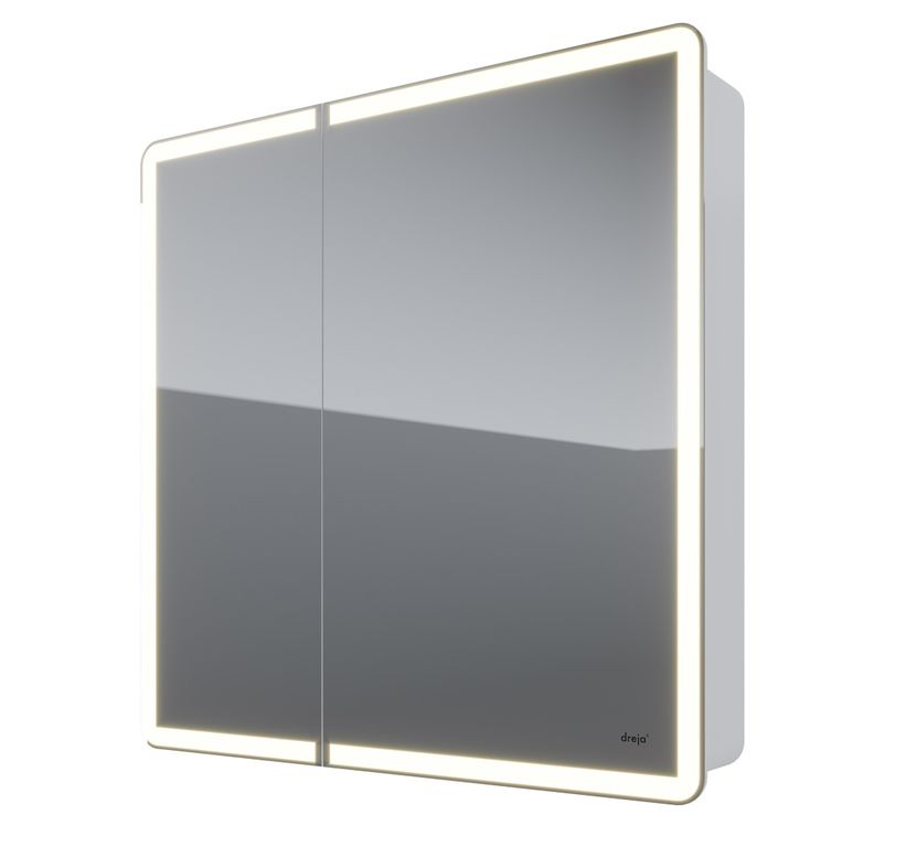 Зеркальный шкаф Dreja Point 80 ИК-включалель, LED