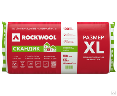 rockwool scandic 100РјРј