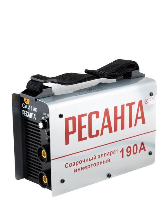 Инвертор сварочный САИ-190 190А d 5 140-240В IP21 горячий старт Ресанта 65/2