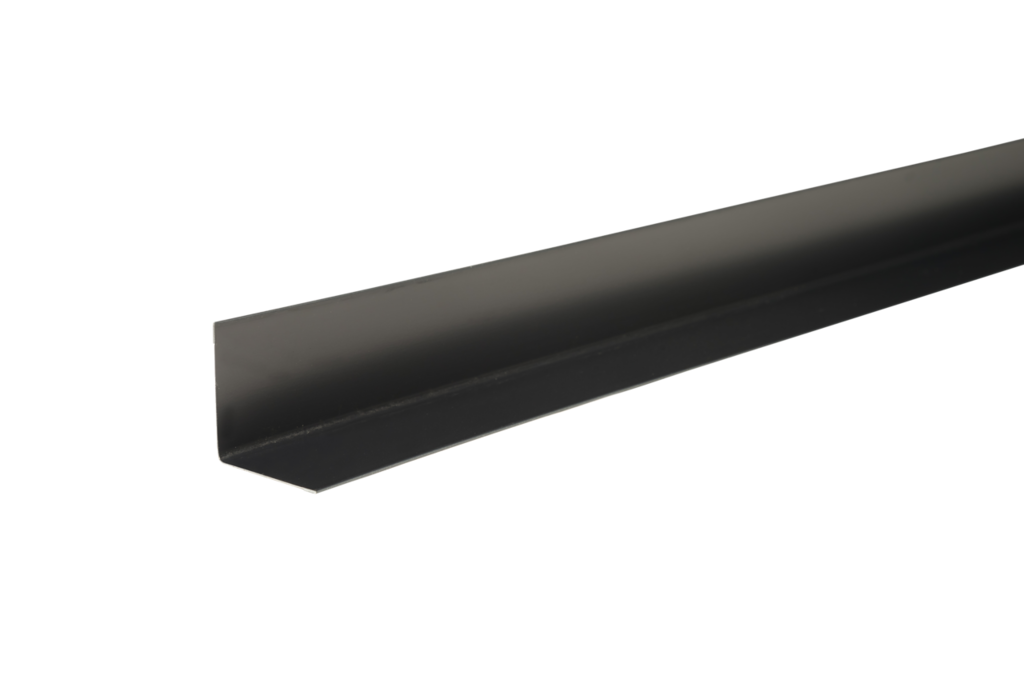 Уголок метал. внутренний для фасадной плитки полиэстер, темно-серый