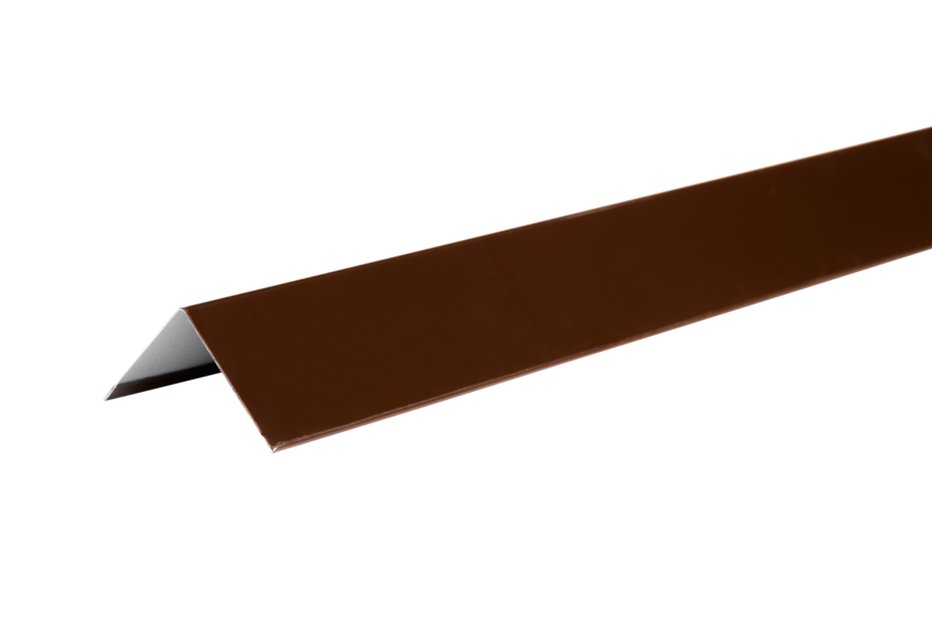 Уголок метал. внешний для фасадной плитки ТехноНИКОЛЬ полиэстер, коричневый